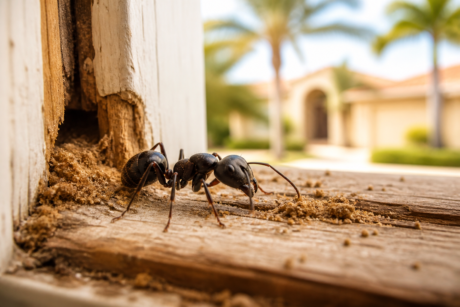 Carpenter Ants in Florida: How to Identify Them and What to Do